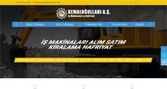 Desktop Screenshot of kemalogullariismakinalari.com